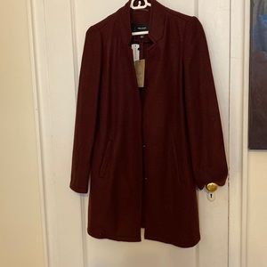 KNIT three-quarter length jacket, brand new with tags